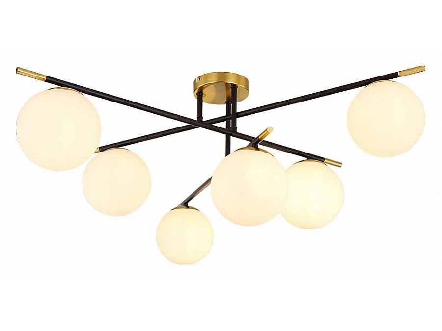 Потолочная люстра Arte Lamp Alcor A2224PL-6BK