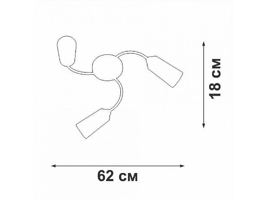 Потолочная люстра Vitaluce V2831 V2831-9/3PL