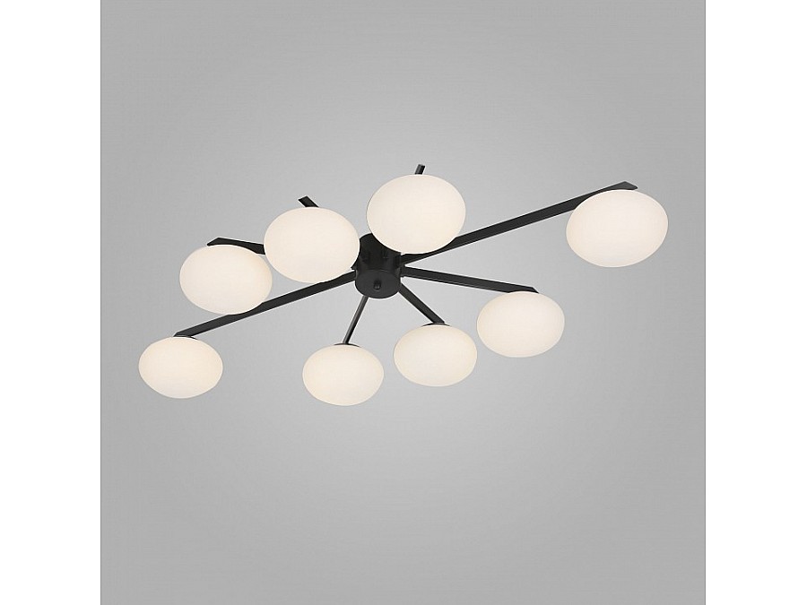 Потолочная люстра Eurosvet Opaline 70220/8 черный