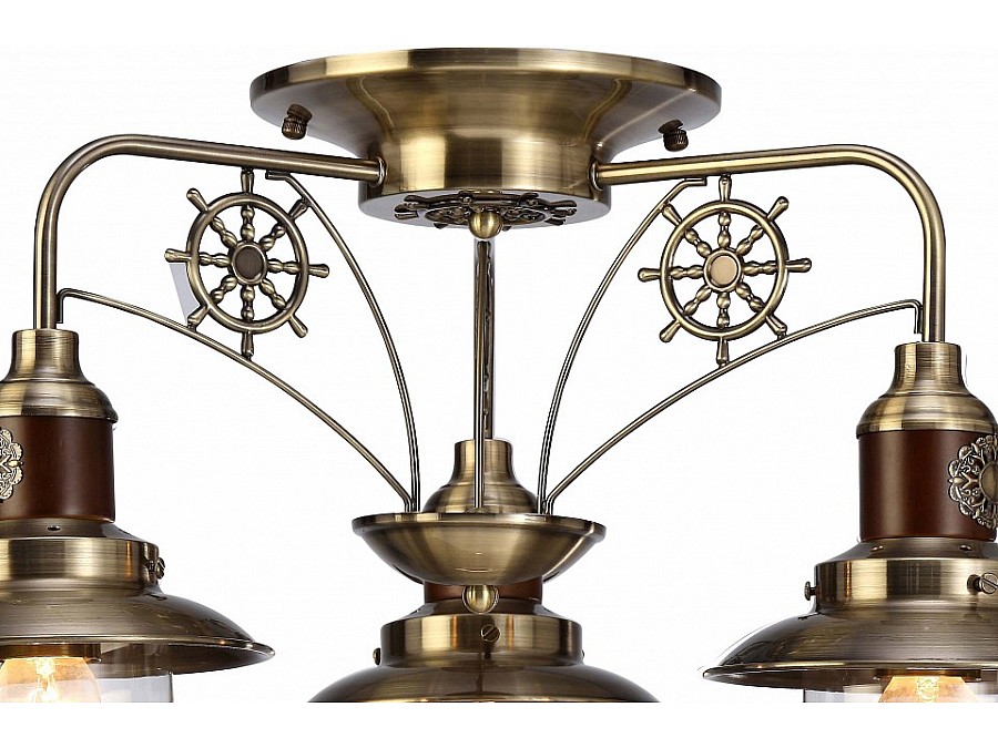 Потолочная люстра Arte Lamp Sailor A4524PL-3AB