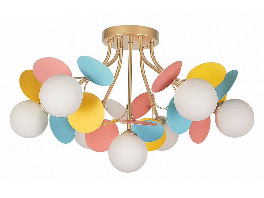 Потолочная люстра Arte Lamp Peacock A1369PL-7MD