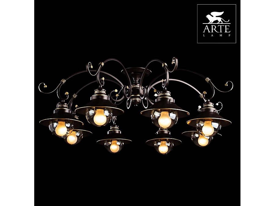 Потолочная люстра Arte Lamp Grazioso A4577PL-8CK