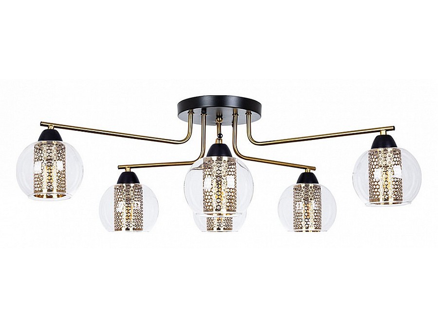 Потолочная люстра Arte Lamp Manchester A7045PL-6BK