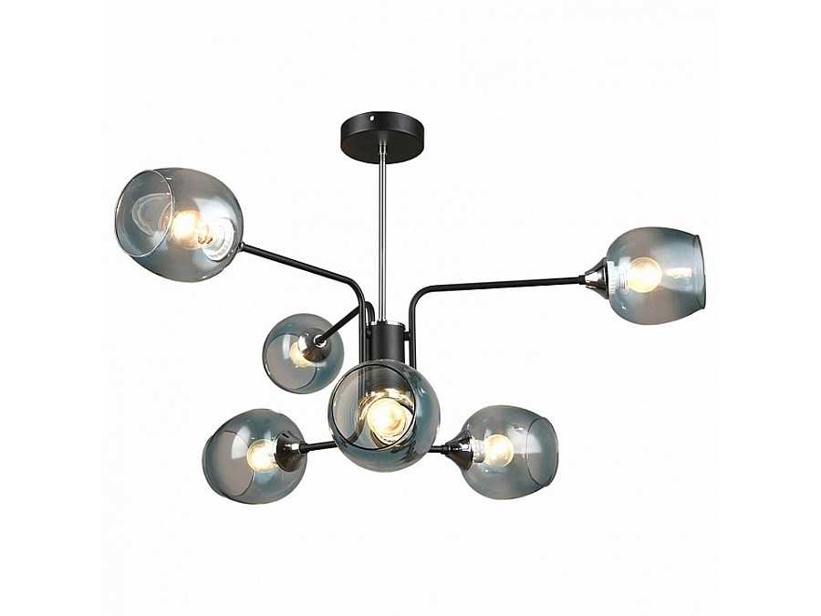 Потолочная люстра Imex 3564 MD.3564-6-S BK+CH
