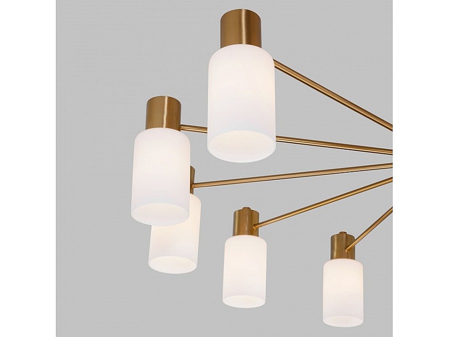 Потолочная люстра Eurosvet Vegga 70160/12 латунь Smart