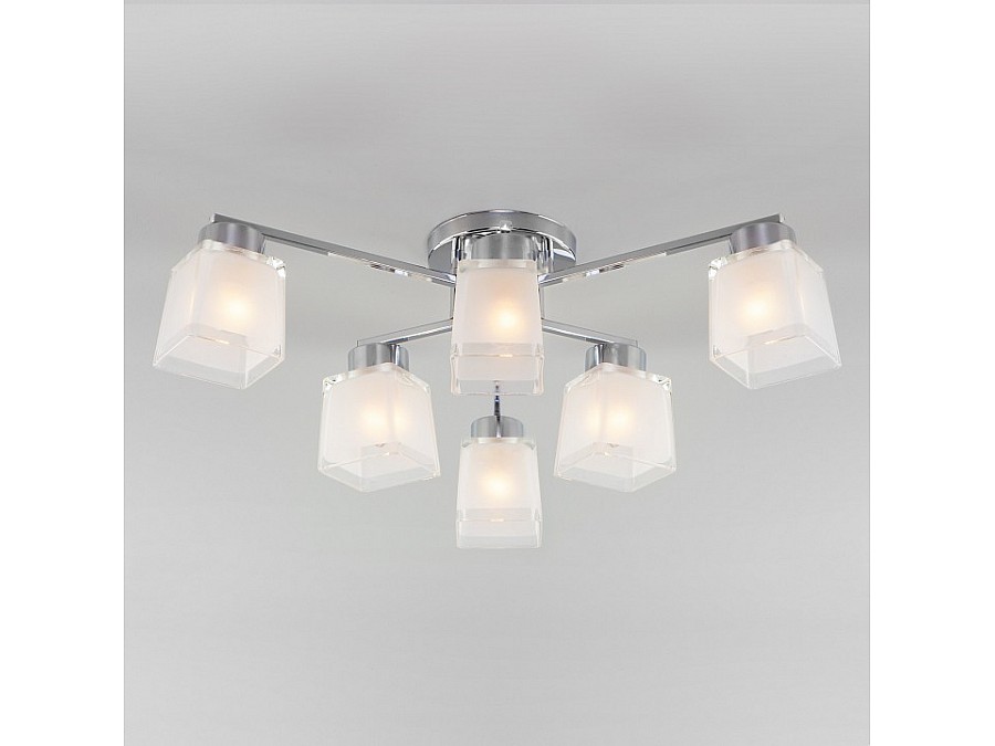 Потолочная люстра Eurosvet Delfi 30162/6 хром
