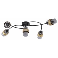 Потолочная люстра Escada 1139 1139/5P Black/Gold