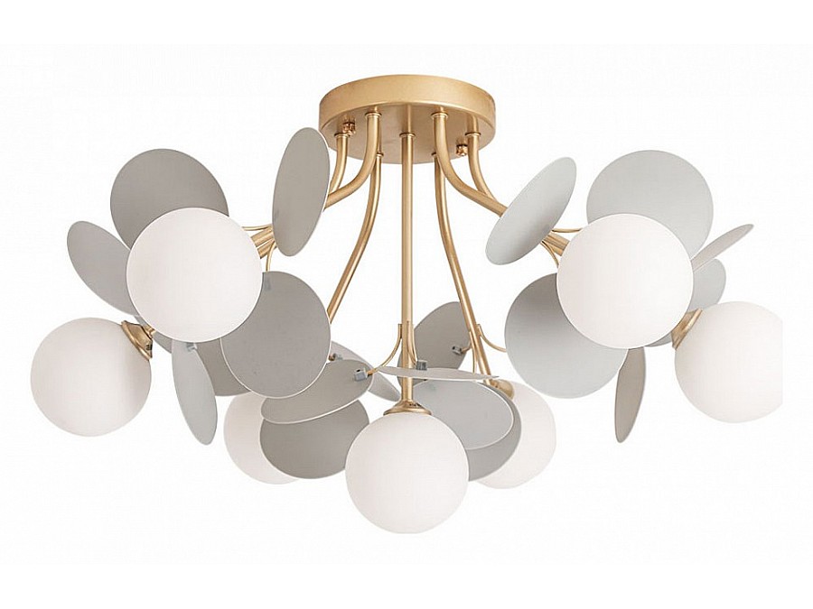 Потолочная люстра Arte Lamp Peacock A1369PL-7GY