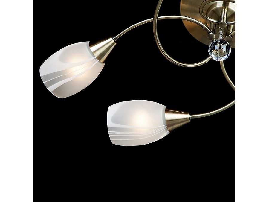 Потолочная люстра Eurosvet Virginia 2275/6 бронза античная