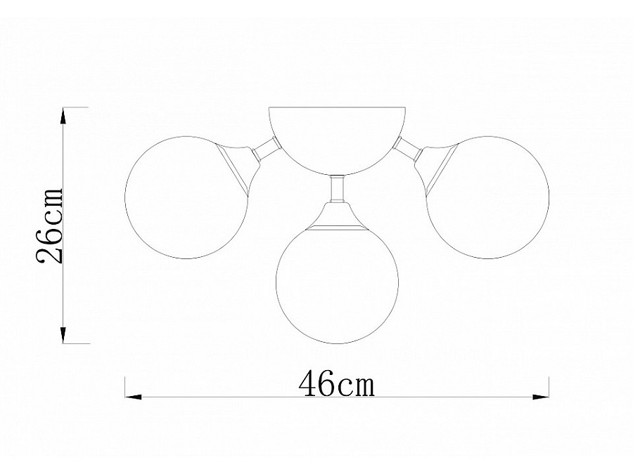 Потолочная люстра Arte Lamp Fobos A2704PL-5SG