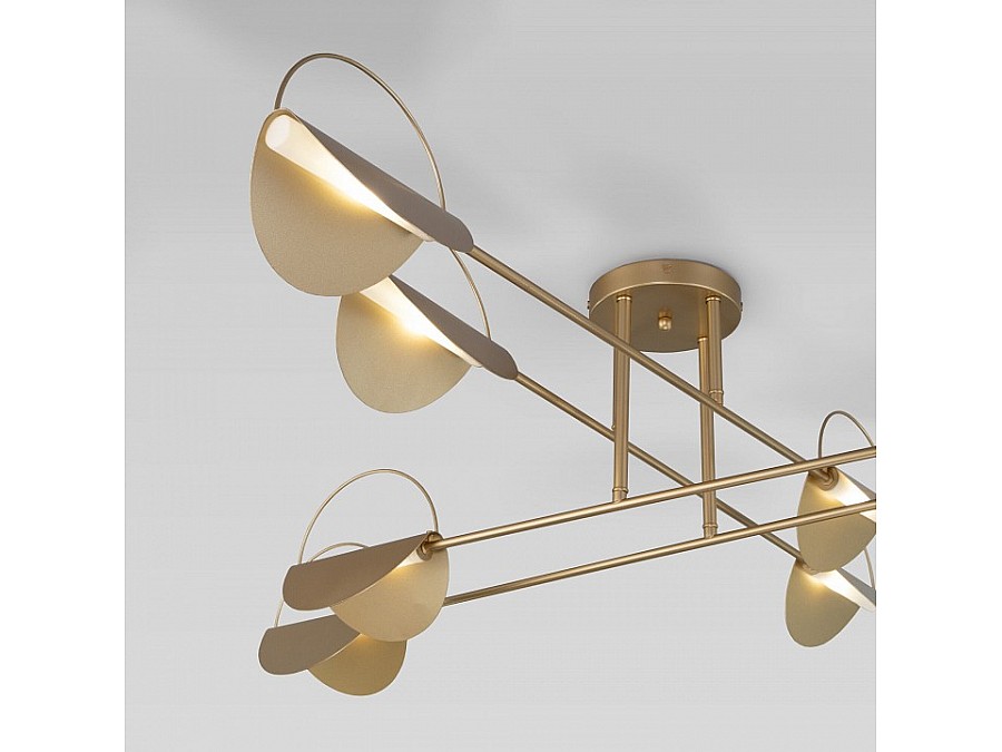 Потолочная люстра Eurosvet Grazia 70148/8 золото