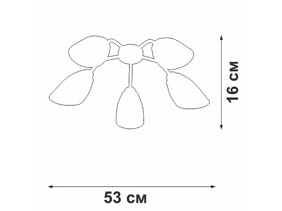 Потолочная люстра Vitaluce V31950 V31950/5PL