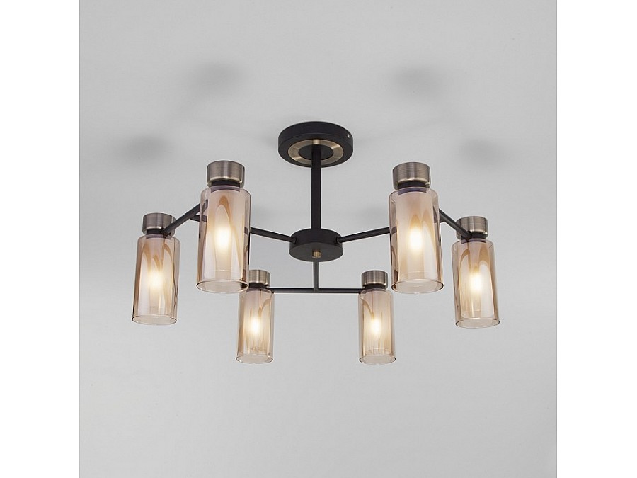 Потолочная люстра Eurosvet Amado 70115/6 черный