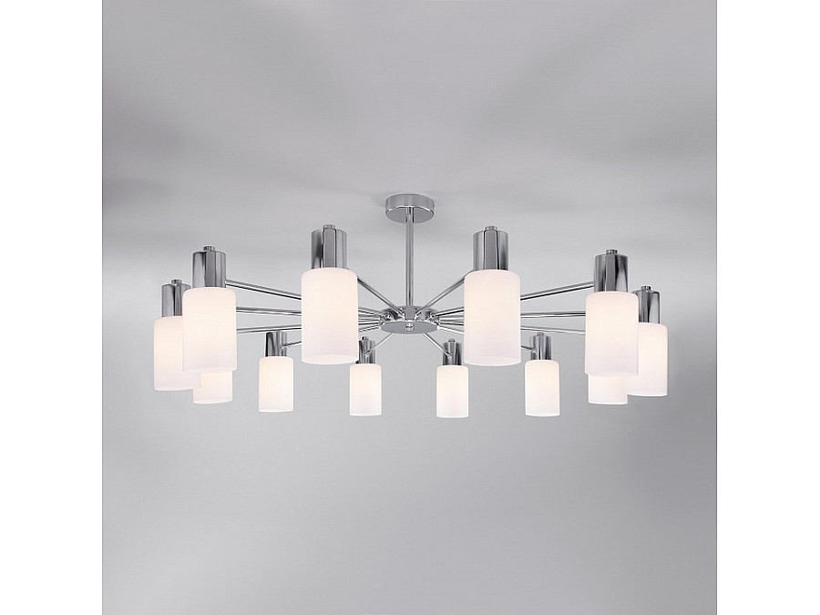 Потолочная люстра Eurosvet Vegga 70160/12 хром Smart