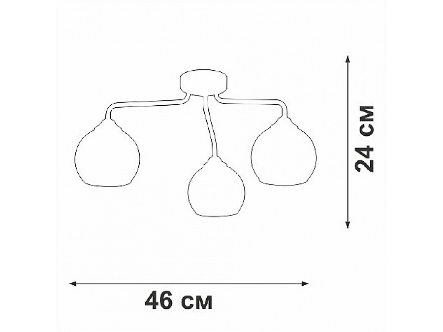 Потолочная люстра Vitaluce V3096 V3096-9/3PL
