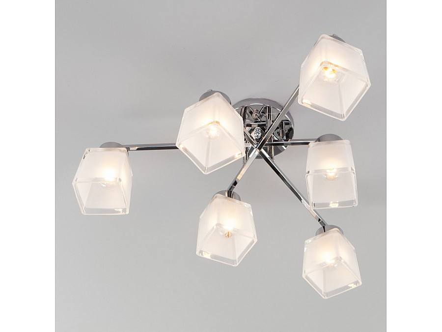 Потолочная люстра Eurosvet Delfi 30162/6 хром