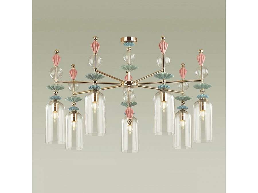 Потолочная люстра Odeon Light Bizet 4855/7C