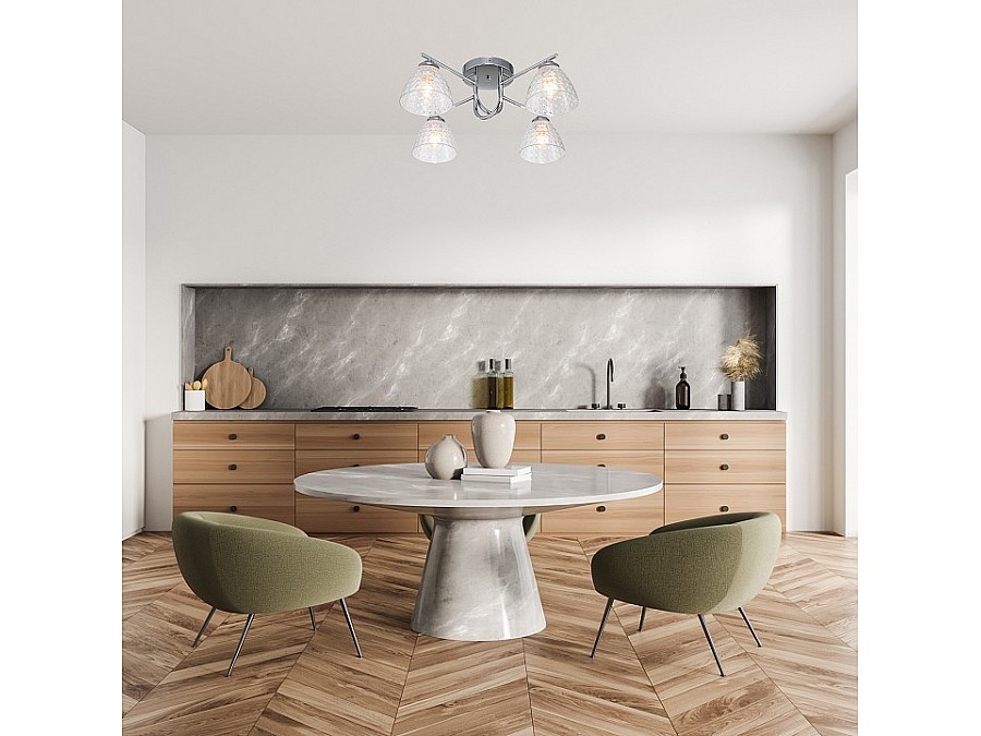 Потолочная люстра Escada Adonis 659/4PL Chrome