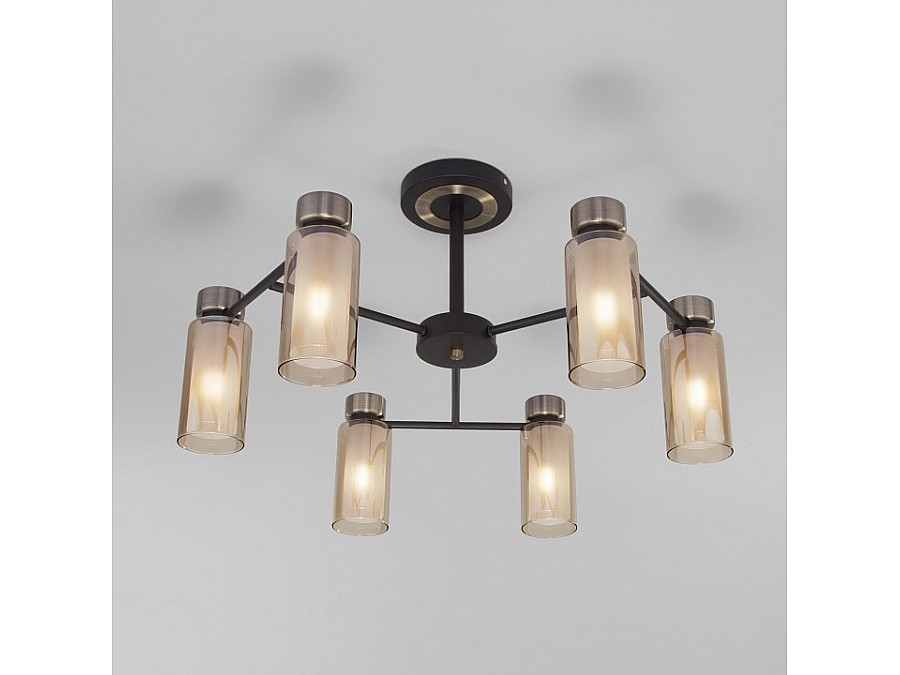 Потолочная люстра Eurosvet Amado 70115/6 черный