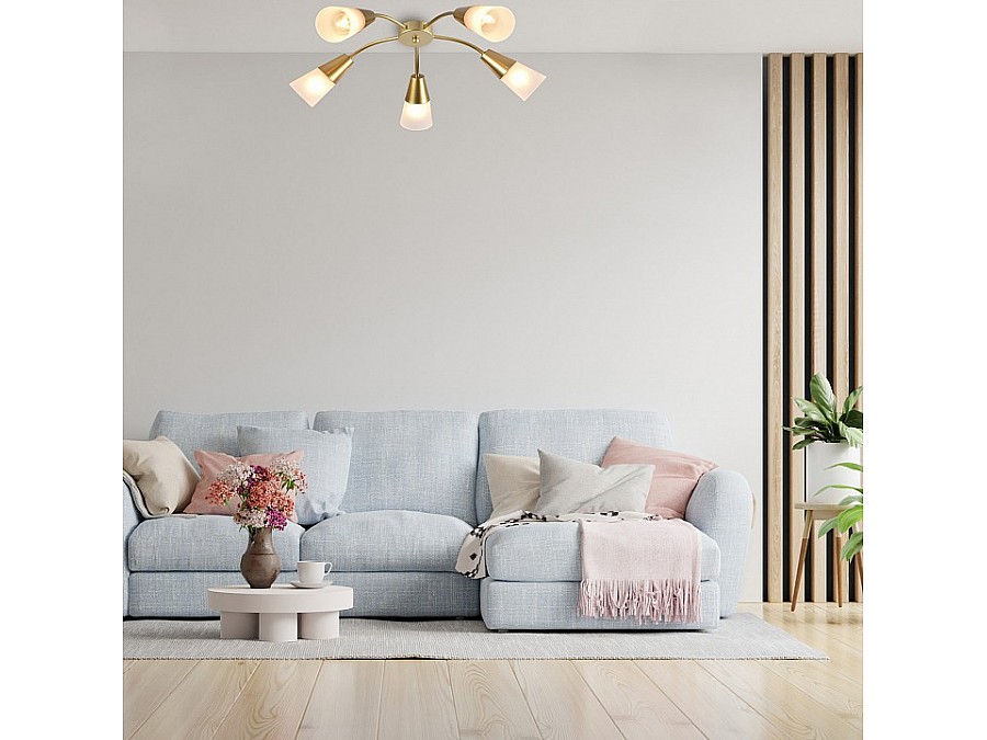 Потолочная люстра Escada Aquilegia 1100/5P Gold