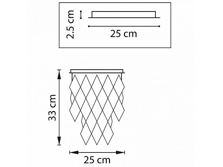 Потолочная люстра Lightstar Limpio 722063