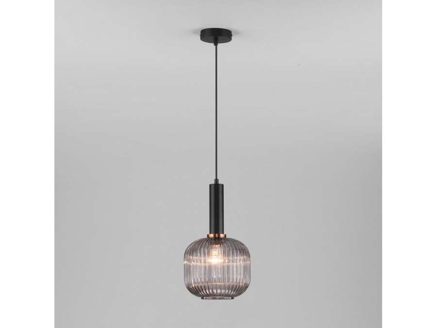 Подвесной светильник Eurosvet Bravo 50182/1 дымчатый