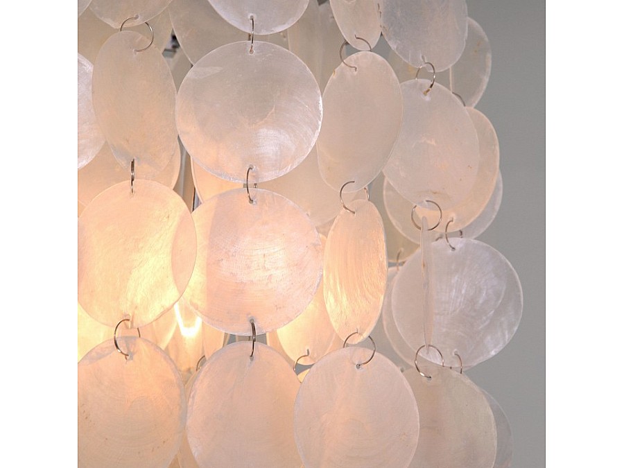 Подвесной светильник Eurosvet Sandra 60185/1 хром/перламутр