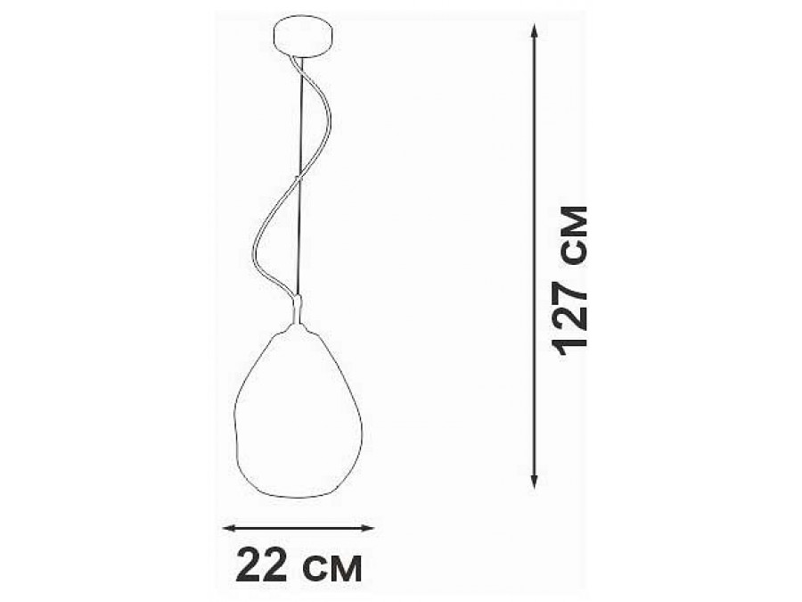 Подвесной светильник Vitaluce V2562 V2562-1/1S