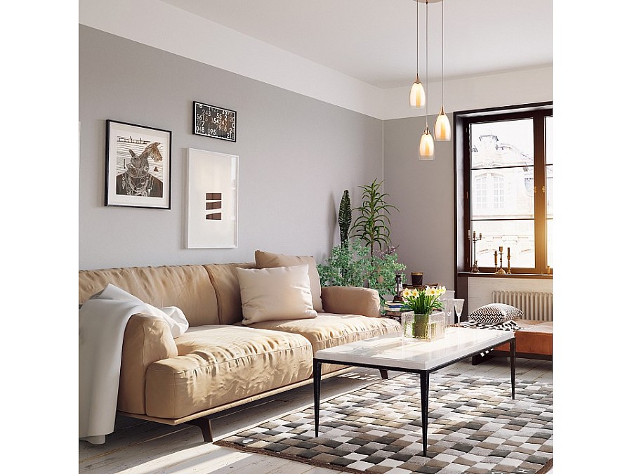 Подвесной светильник Eurosvet Cosmic 50085/3 золото