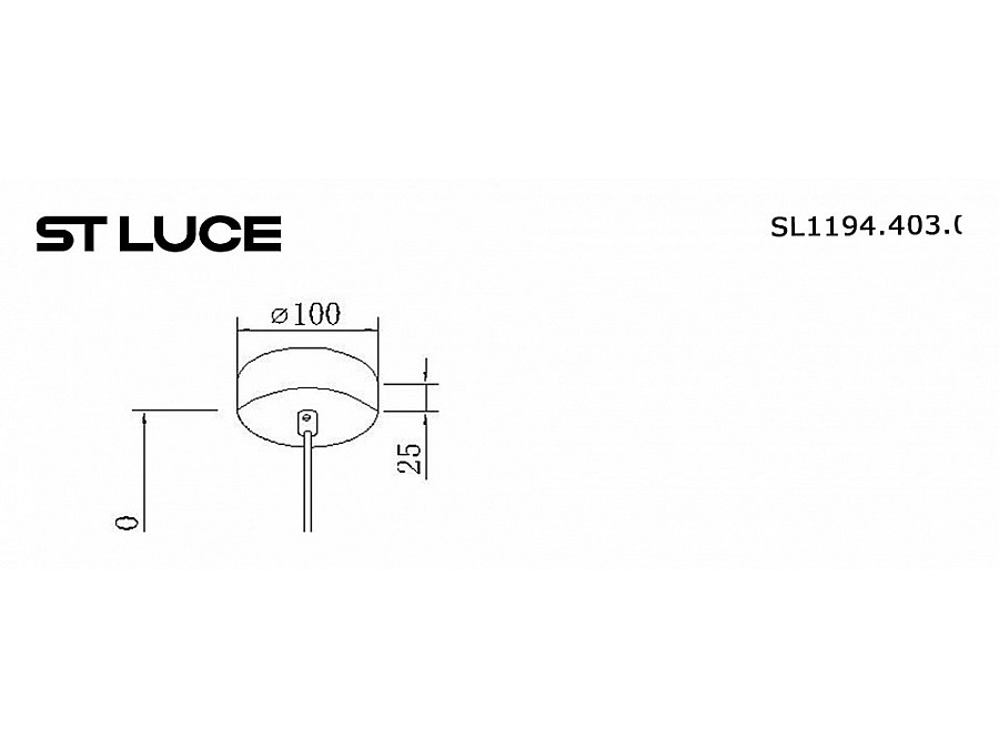 Подвесной светильник ST-Luce Earthy SL1194.403.01