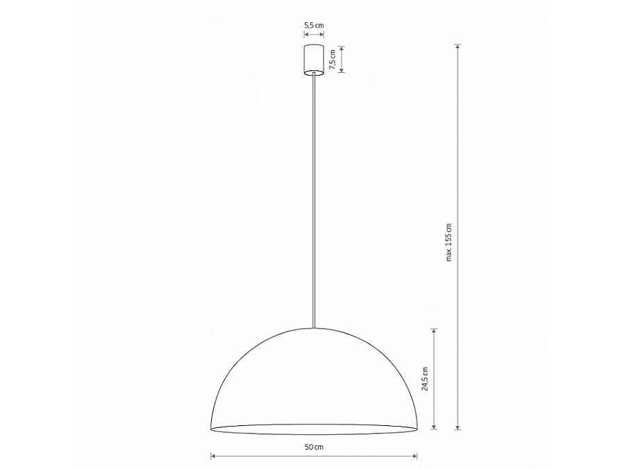 Подвесной светильник Nowodvorski Hemisphere Super L 10696
