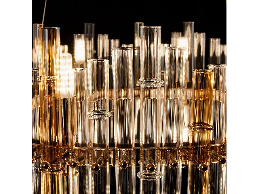 Подвесной светильник Arte Lamp Crystalla A4111LM-16GO