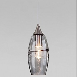 Подвесной светильник Eurosvet Lotus 50222/1 дымчатый