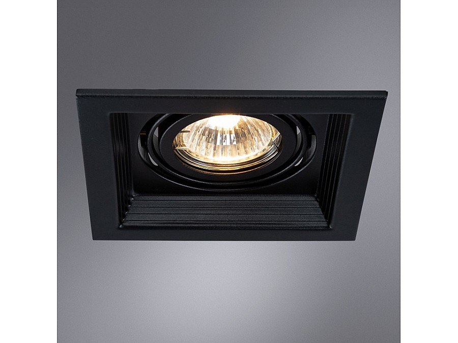 Встраиваемый светильник Arte Lamp Canis A6661PL-1BK