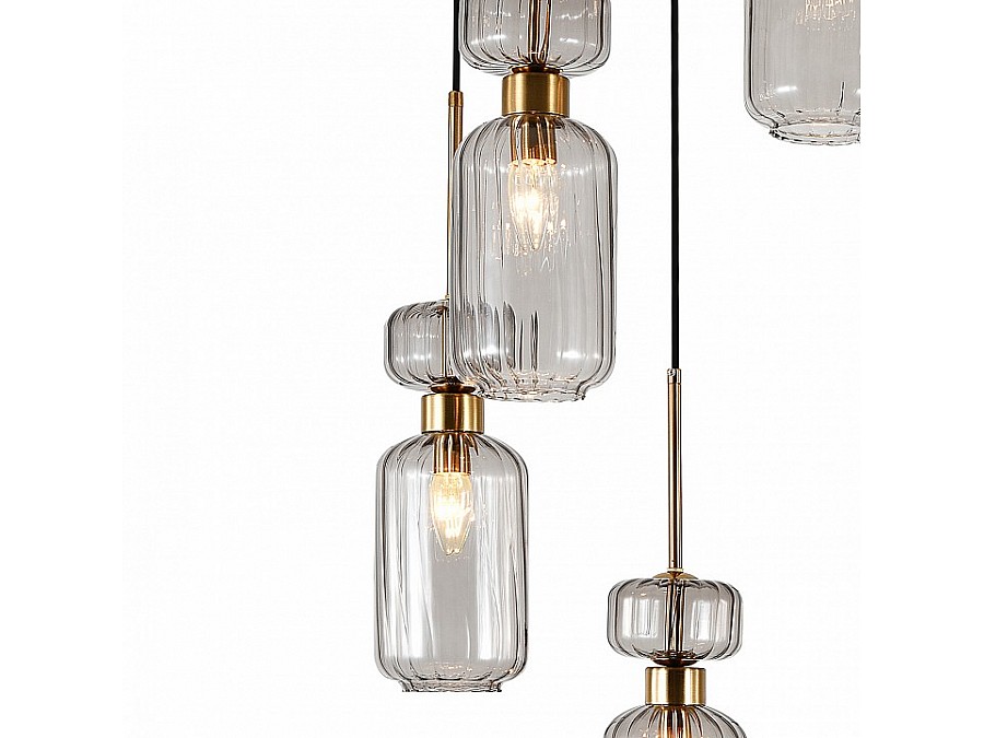 Подвесной светильник Escada GLOSS 1141/5S Smoke