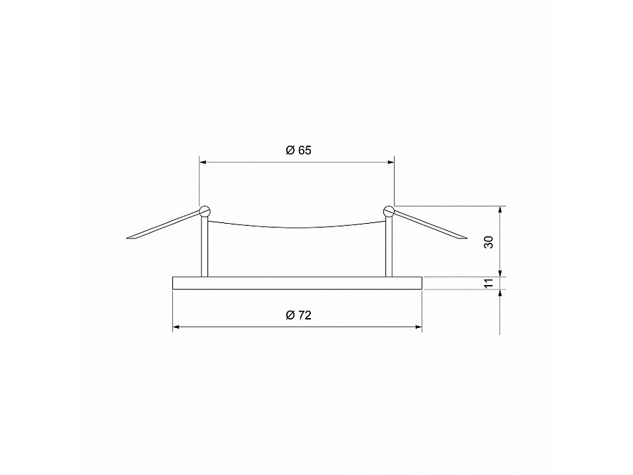 Встраиваемый светильник Elektrostandard 111 MR16 a053336
