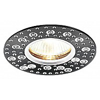 Встраиваемый светильник Ambrella Classic A801 A801 BK/AL