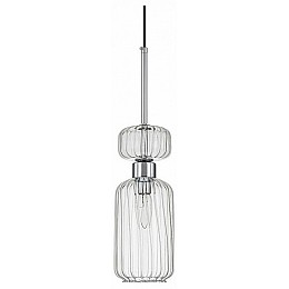 Подвесной светильник Escada Gloss 1141/1S Chrome/Clear