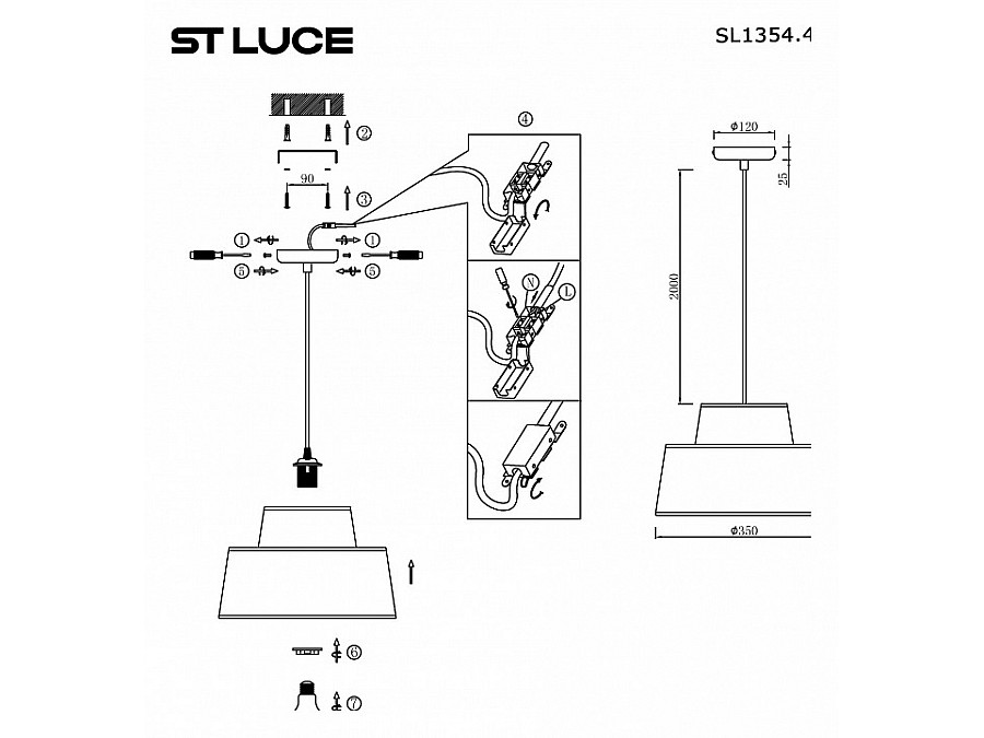Подвесной светильник ST-Luce Jackie SL1354.423.01