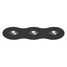 Встраиваемый светильник Lightstar Intero 16 triple round i637070707