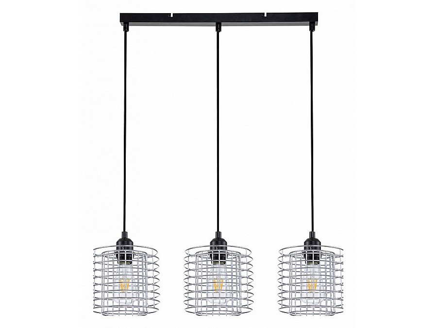 Подвесной светильник Escada Grid 10190/3S Chrome