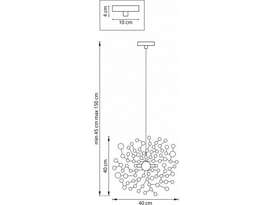 Подвесной светильник Lightstar Extra L1P721134