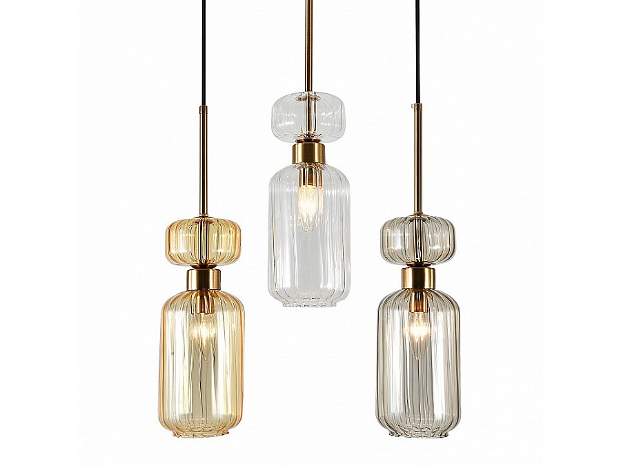 Подвесной светильник Escada GLOSS 1141/3S BG/CL/AM