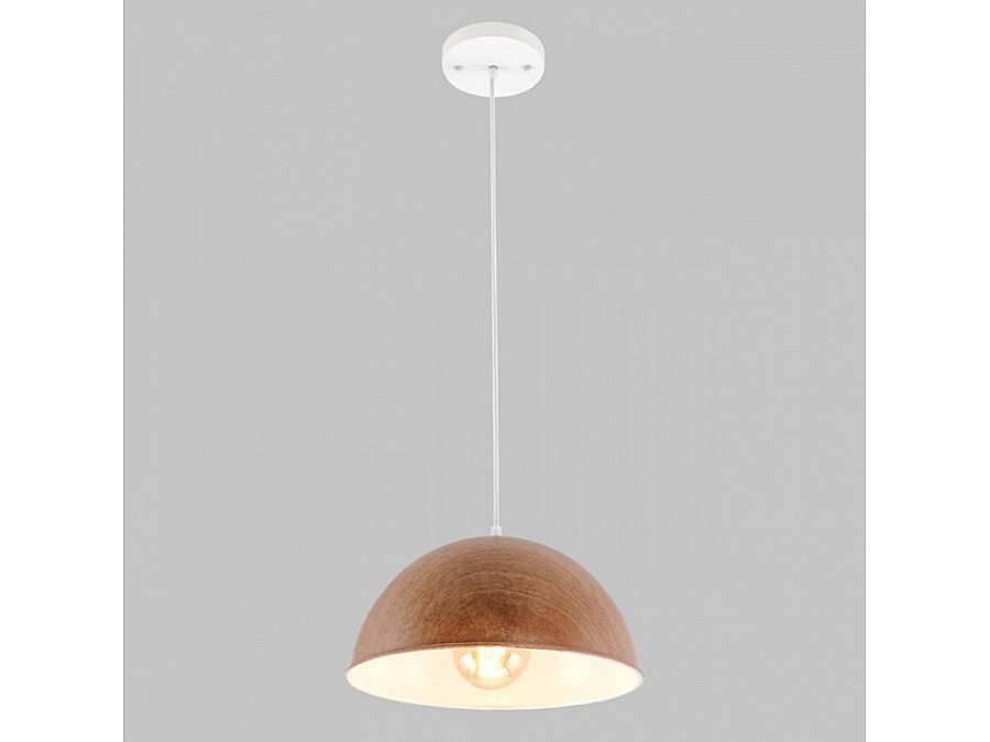 Подвесной светильник Imex MD.5660 MD.5660-1-P-WT+WOOD