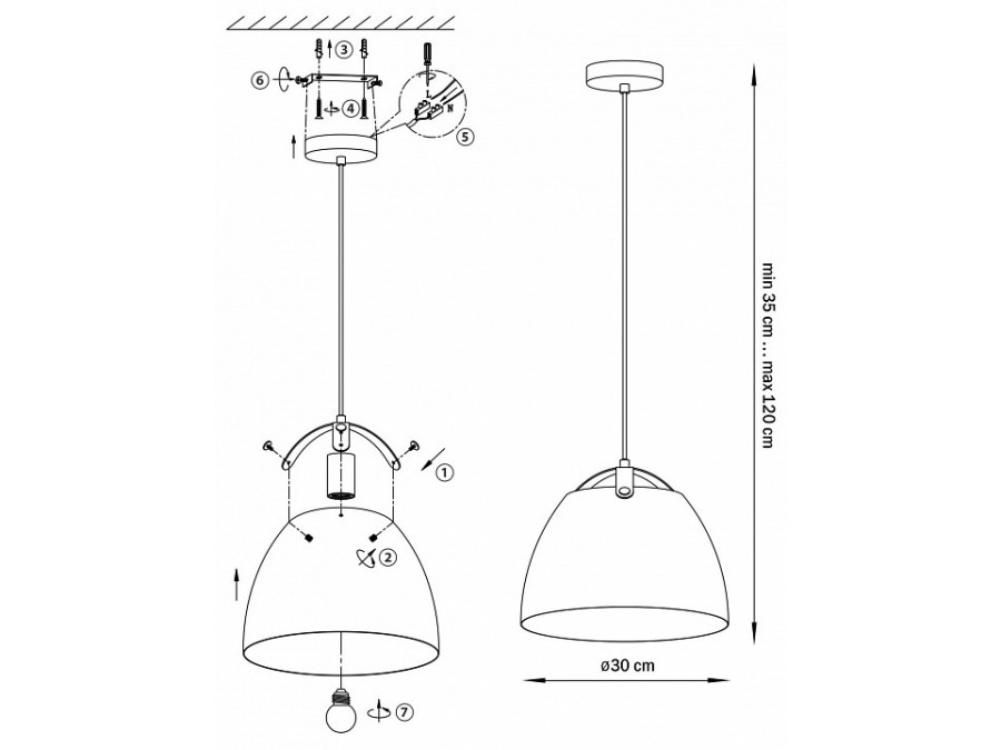 Подвесной светильник Lightstar Loft 765046