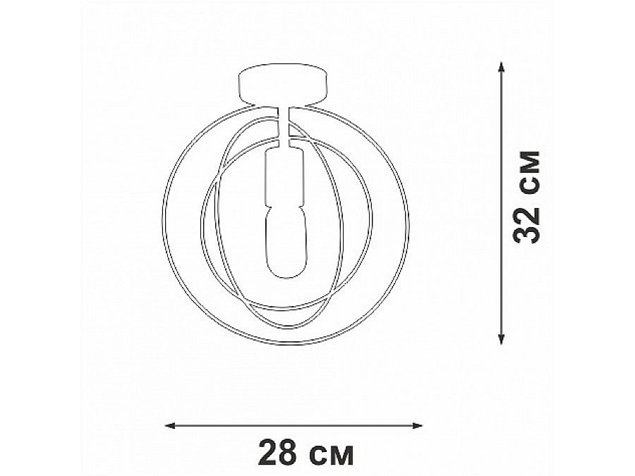 Светильник на штанге Vitaluce V3794 V3794-8/1PL