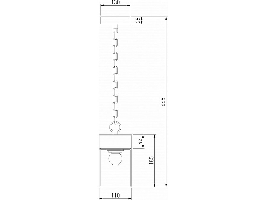 Подвесной светильник Elektrostandard Atrani 35085/H