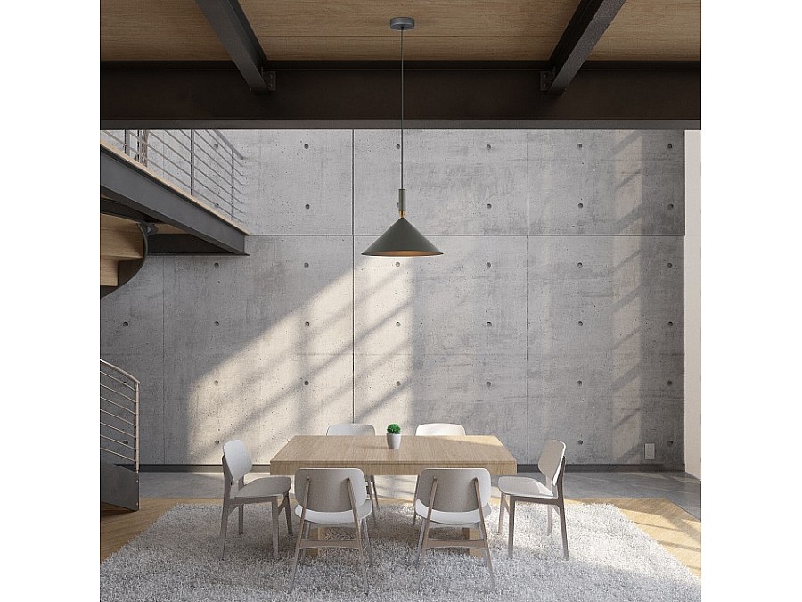 Подвесной светильник Eurosvet Nippon 50024/1 серый