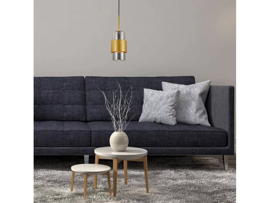 Подвесной светильник Escada HURRICANE 1169/1S Black/Gold