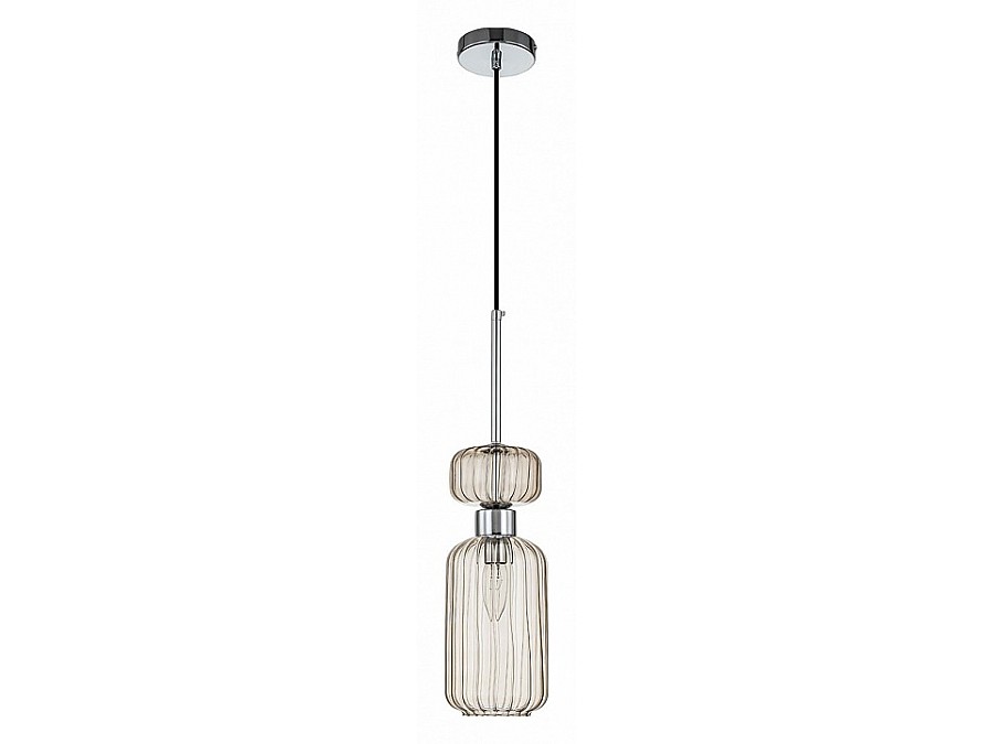 Подвесной светильник Escada Gloss 1141/1S Chrome/Beige